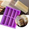 8-Cavity Silicone Baking Mould Rectangl Chocolate Fondant Molds Making Chocolate Bar Mold Soap Handmade Supplies