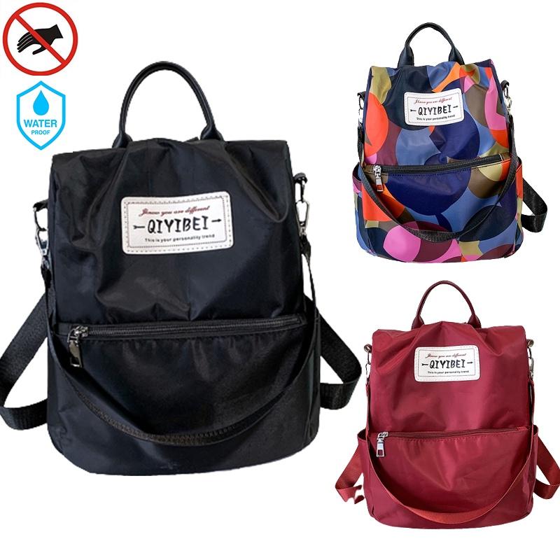 Lightweight And Durable Women's Oxford Shoulder Bag With Detachable Strap