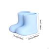 Mini Rain Boots Doll Shoes for 1/12 BJD Dolls Decorative Dollhouse Accessories, Realistic DIY
