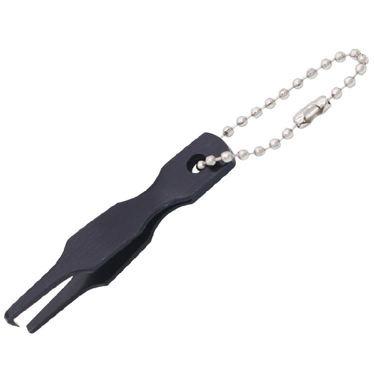 

Fishing Line Tweezers Cutter Nippers Lures Opener Hook Eye Cleaner Fishing Line Plier Tweezer Fishing Tackle Accessory чорний