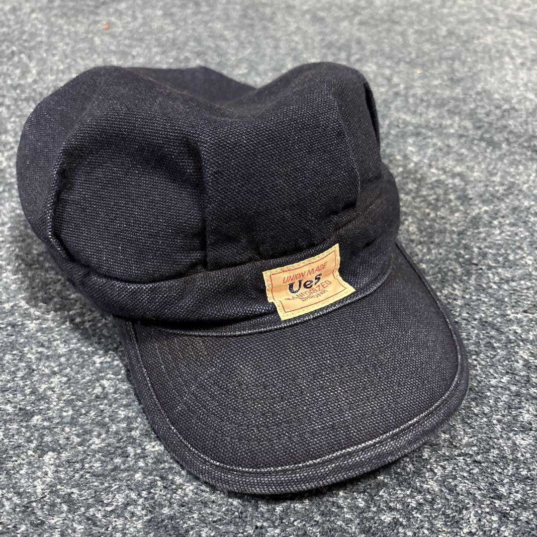 

[USED] UES Railway Denim Work Cap, Size L