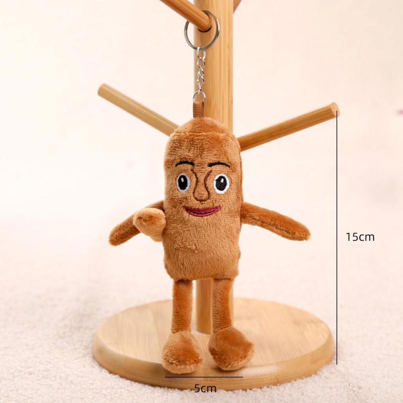Al Tralalelo Tralala Shark Plush Keychain Tungtungtung Doll Stuffed Soft Toys Bag Pendant Hanging Decoration Birthday Gift