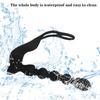 Male Anal Plug Pulling Beads Vibrator Posterior Stimulation Massager Strong Shock Masturbator Adult Products