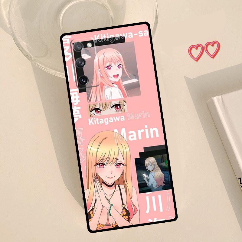 

Силиконовый чехол My Dress-Up Darling Marin Kitagawa для Samsung Galaxy S22 S21 Ultra Note 20 S8 S9 S10 Note 10 Plus S20 FE Galaxy S22