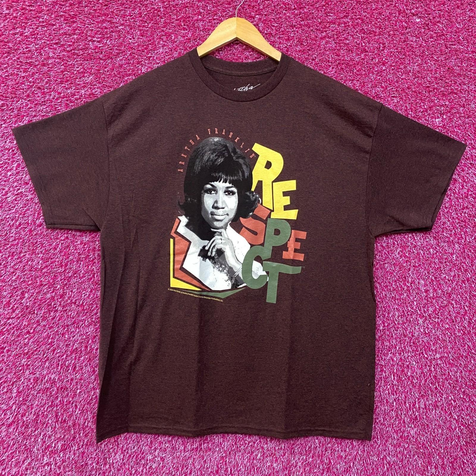 Aretha Franklin Queen Of Soul Respect T-Shirt 2XL
