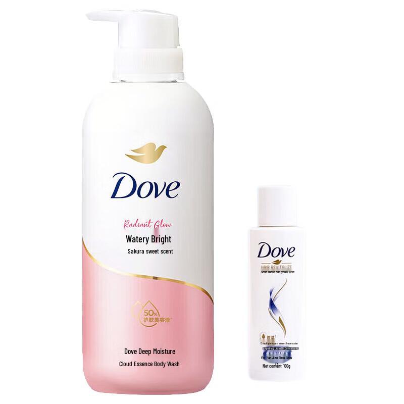 DOVE Cherry Blossom Body Wash & Essence Set