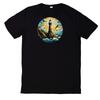 Camiseta Vidro Colorido Colorido Motivo Farol AlgodãoSerá aberta em uma nova janela ou aba