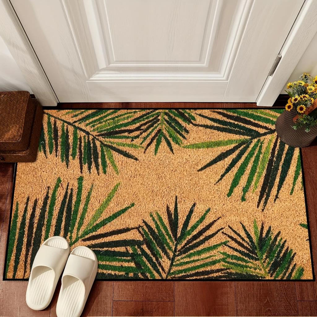 Verbessertes Material Willkommen Fußmatte Wohnzimmer Schlafzimmer Küche Badezimmer Verdickter Strapazierfähiger Teppich Matte Heimdekor