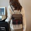 IELGY Ladies Diagonal Bag Casual British Style Portable Retro Large Capacity