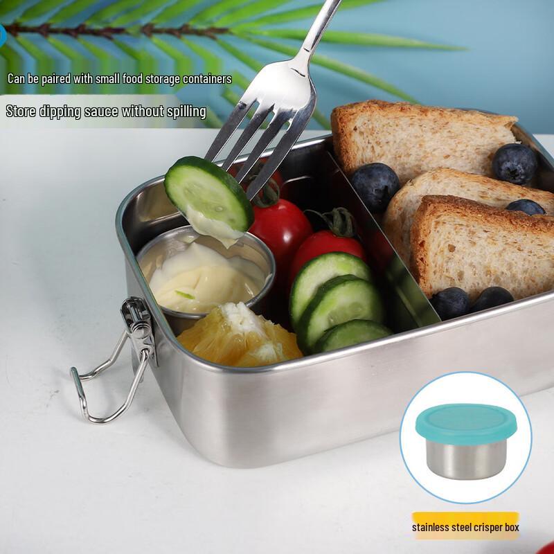 

304 Stainless Steel Sealed Bento Box 1200ml