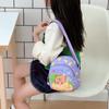 1 Piece  Multifunctional Storage Bag Capybara Printed Crossbody Bag Cute Doll Portable Chest Bag Kawaii Kids Gift