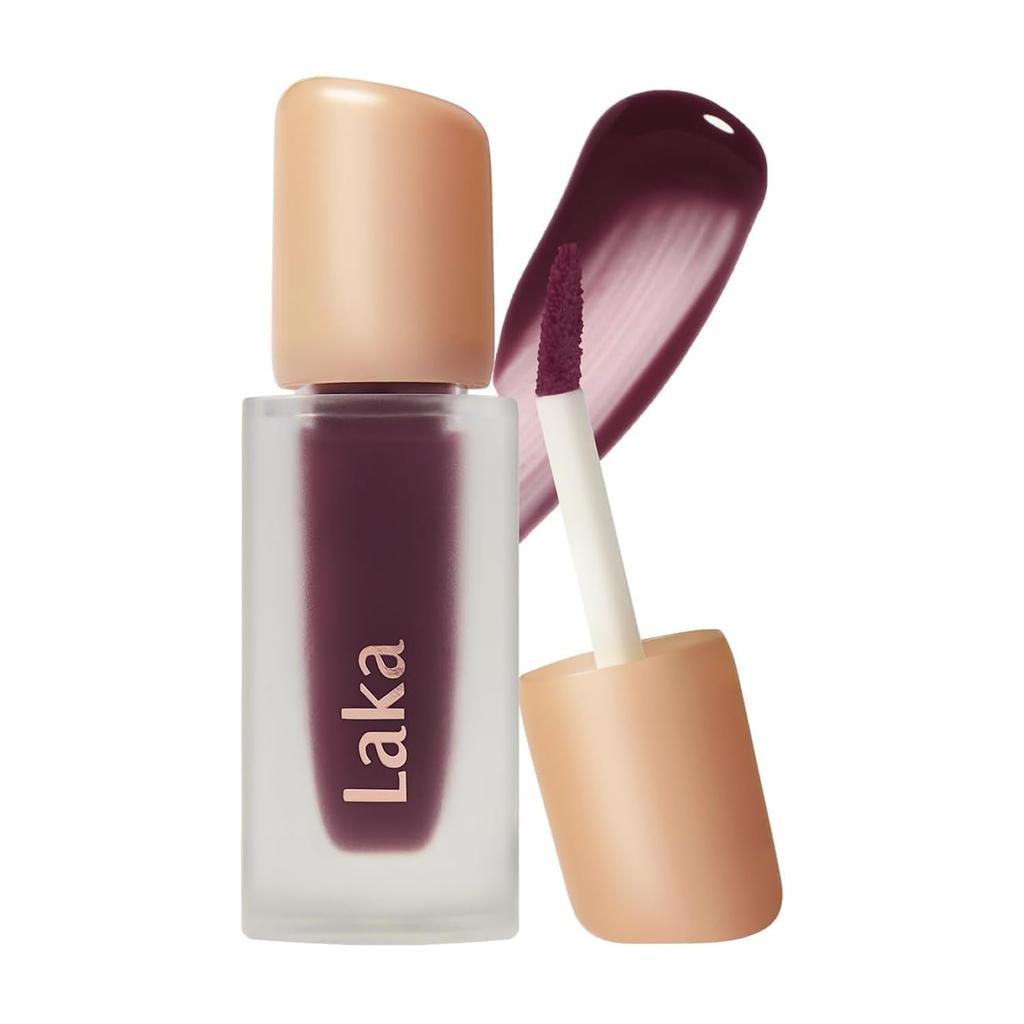 Laka Fruity Glam Tint | Vegan Moisturizing Glossy Lip Tint | Long-Lasting Shine & Natural Color