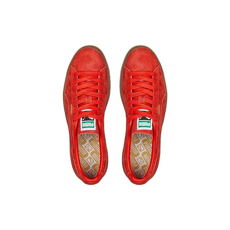 PUMA Suede VTG 'Hairy Suede Red Gum' Men's 385698-04
