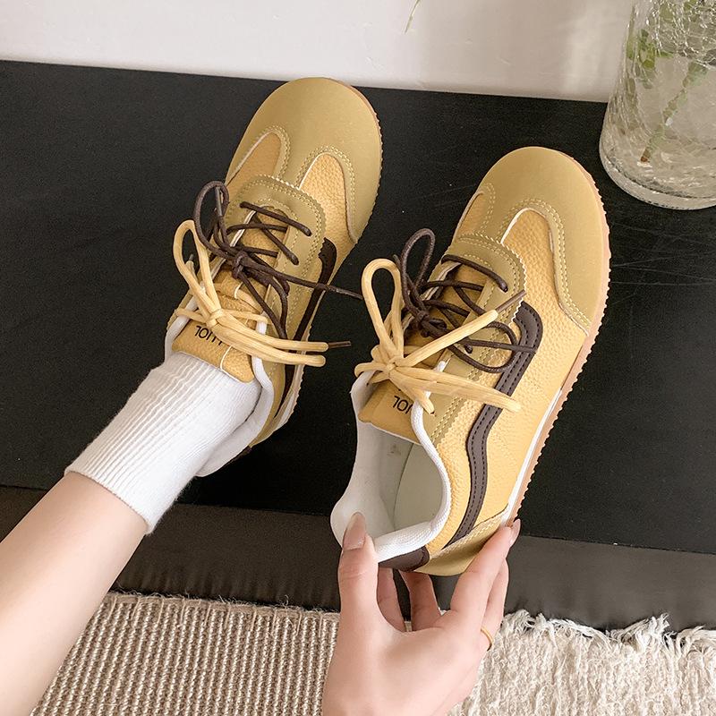 Shoes Dexun Shoes Women's 2025 New Summer Breathable Soft Sole Sports Leisure Double Shoes Versatile Forrest Gump Shoes