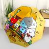 1pc Outdoor Umbrella with BT21 Characters - Automatic Opening/Closing, Portable 3-Fold Design, 8-Bone Iron Frame - Perfect Gift for Fans, Travele