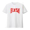 Unisexs Flash The Movie T Shirt With Simple Red Logo Print Perfect For Fans Vintage Washed Comfortable Slightly Versatile