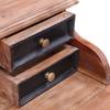 Desk with Drawers, 90X50X101 Cm, Solid Reclaimed Wood
