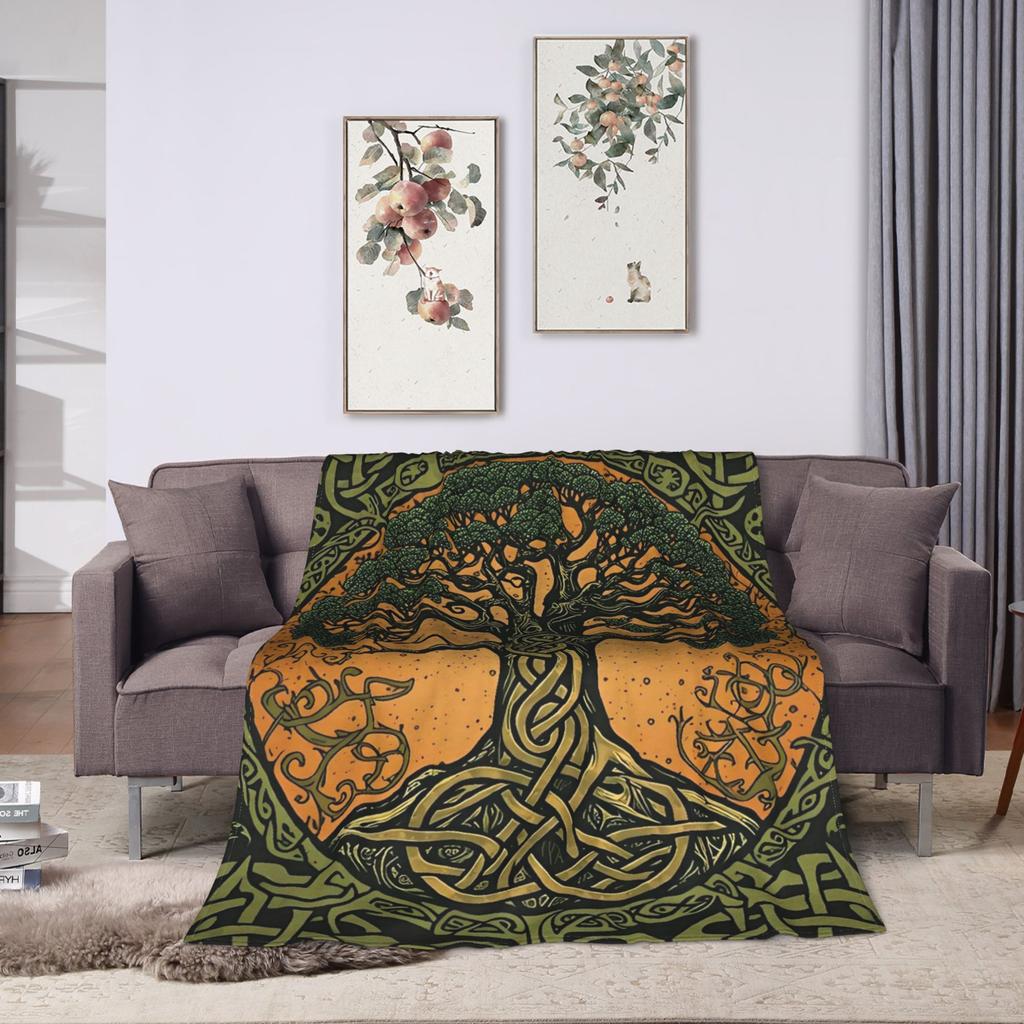 Origin Tree L-Lords Of The R-Rings Blanket Quality Warm Soft Throw Blanket Winter Camping Couch Bed Novelty Bedspread