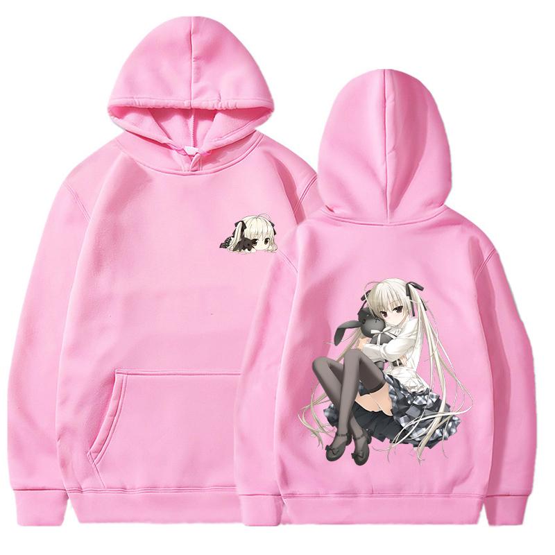 Kasugano Sora Hoodies Men Fashion Anime Character Printed Long Sleeve Sweatshirts Women Casual Hoody Pullovers Sudaderas
