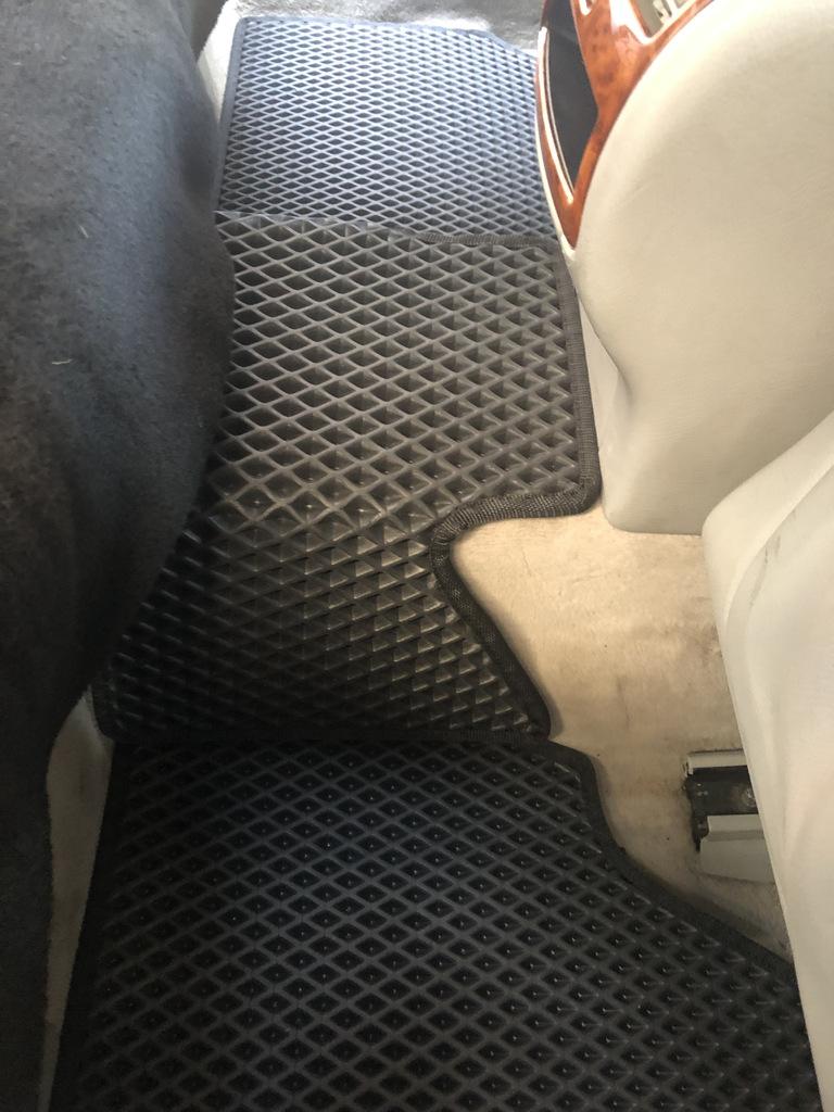 Коврики EVA (Short, Черный) для Mercedes S-сlass W220