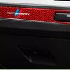 Moldura Interior de Fibra de Carbono para Consola y Portavasos BMW Serie 3 E90/E92/E93.