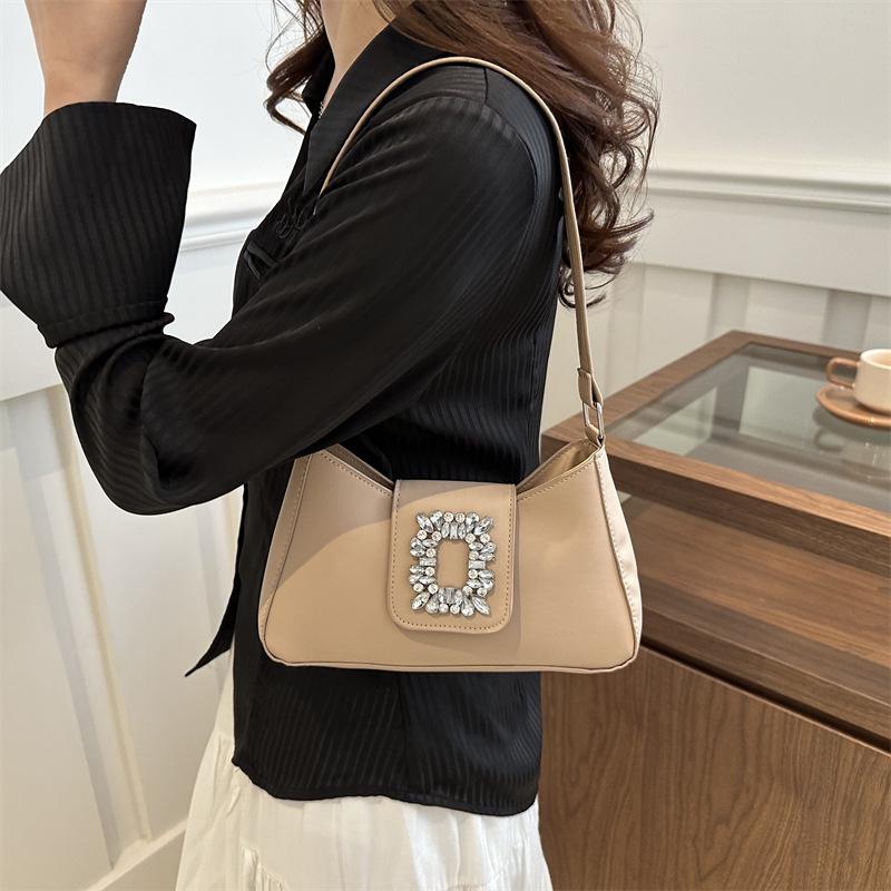Underarm Bag Women's Fashionable Summer New Fashion Simple Niche Design High-Pretty One-Shoulder Crescent Bag