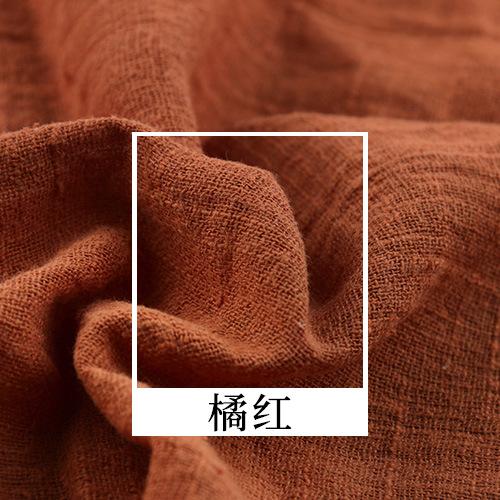 Weicher Leinen-Baumwollstoff Bio Reiner Natürlicher Flachs Zum Nähen DIY Handgemachte Kleidung Patchworkstoff Weicher Musselinstoff