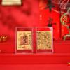 Gold 999 Wealth Phone Sticker with Adhesive Card & Gift Box - Putuo Mountain Gift