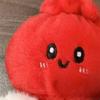 Plüsch-Dampffrötchen-Spielzeug, Stofftier mit Cartoon-Ausdruck, Knödelpuppe, Taschenanhänger, Rucksackanhänger, Hängedekoration, Geburtstagsgeschenk