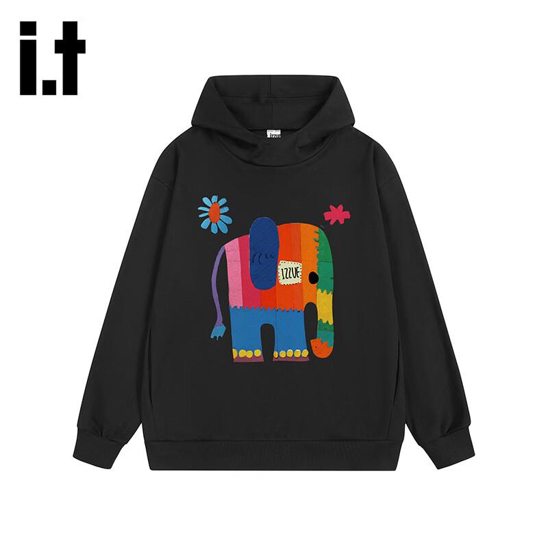 izzue i.t Унисекс Худи с принтом слона L