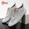 Mocassini da Uomo YRZL in Rete Mocassini da Guida Suola Sottile Scarpe Piatte da Passeggio Leggere Traspiranti Antiscivolo Mocassini Casual Scarpe da Uomo