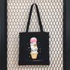 Tote Bag Cartoons Anime Bags Shopping Bag Canvas Shopper Bag Reusable Tote Bag Handbags Shoulder Bags Collapsiblet Custom Bag