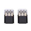 30Pcs Wire Plug in Connector 3 Pin with Locking Buckle No Stripping Quick Splice Clips for 18-16AWG LED Strip Light Electrical Cable 3mm Hole Dia