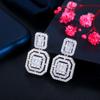 Popular Earrings Multilateral Hollow Needle Earrings High Quality Geometric Stud Earrings