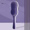Peigne de massage à coussin d'air avec poils doux, peigne de coiffure à long manche pour éviter les enchevêtrements de cheveux, brosse antistatique de massage du cuir chevelu pour femmes et filles