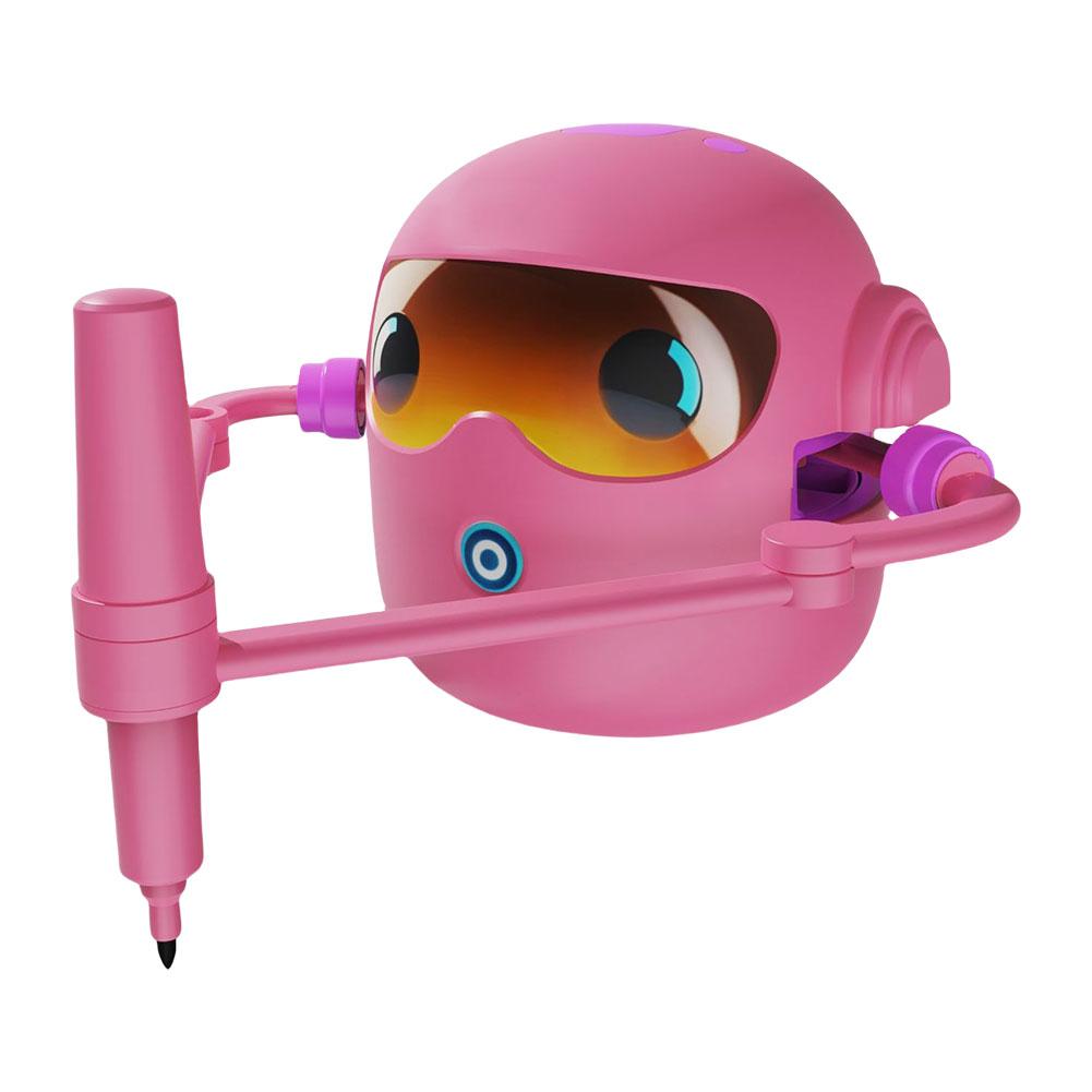 

Kids Drawing Robot Early Educational Toys with 100 Cards Preschool Learning Activities Birthday Christmas Gifts for Boys Girls рожевий