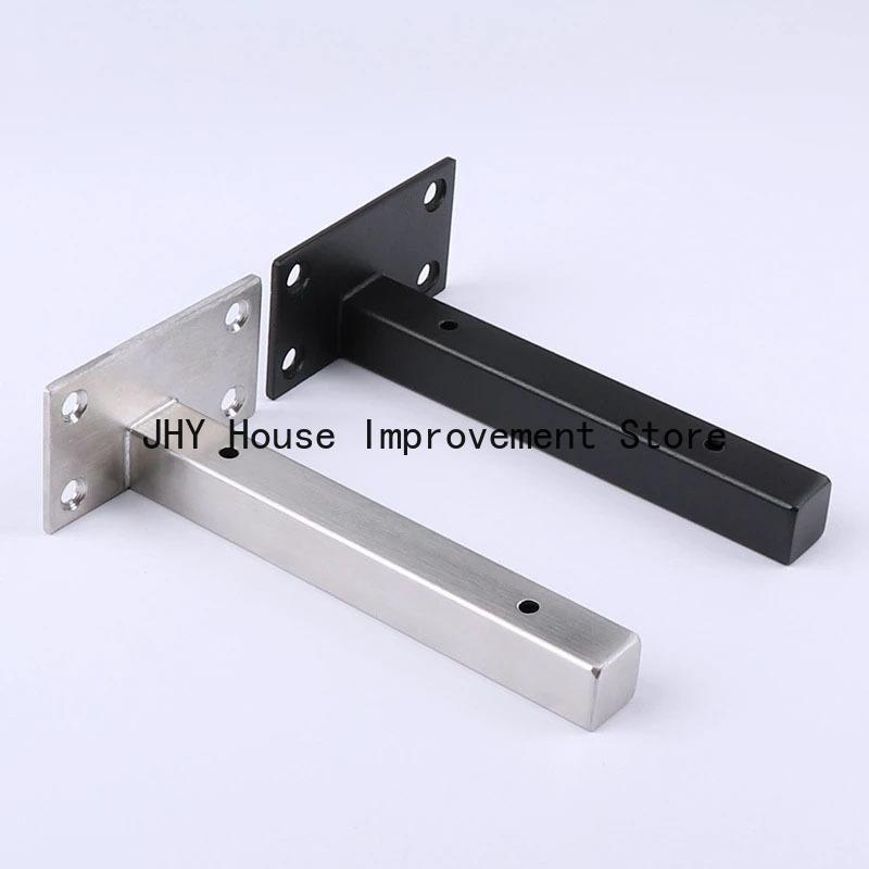 Wall Shelf Bracket Suspended Tripod Shelf Support Hidden Wall Fixed Partition Storage Rack Shelves Angle Bracket Thicken