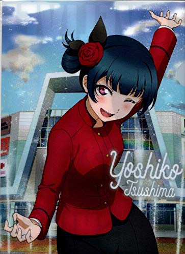 

Love Live Sunshine LaLaport Красный прозрачный файл Ёсико Цусима