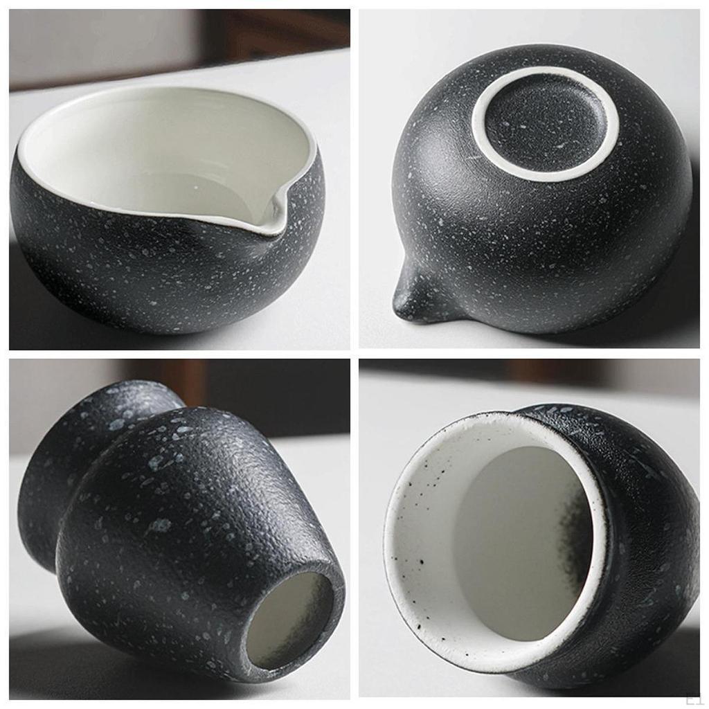 Matcha-Schüssel aus Keramik, Schneebesen, Tee und Halter mit Ausguss für die Küche