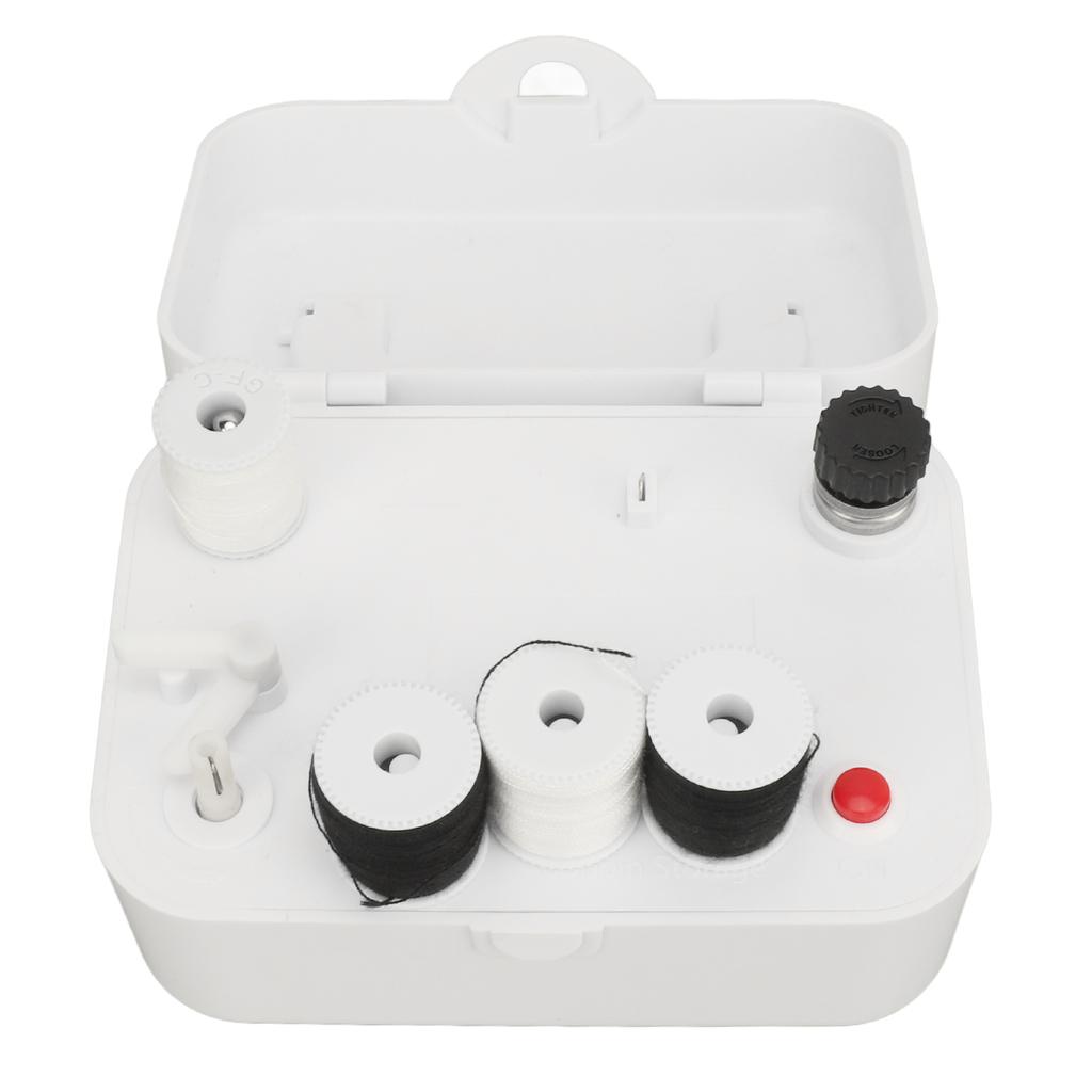 Portable Automatic Bobbin Winder Machine Compact Electrical Bobbin Winder with 6 Thread for Sewing