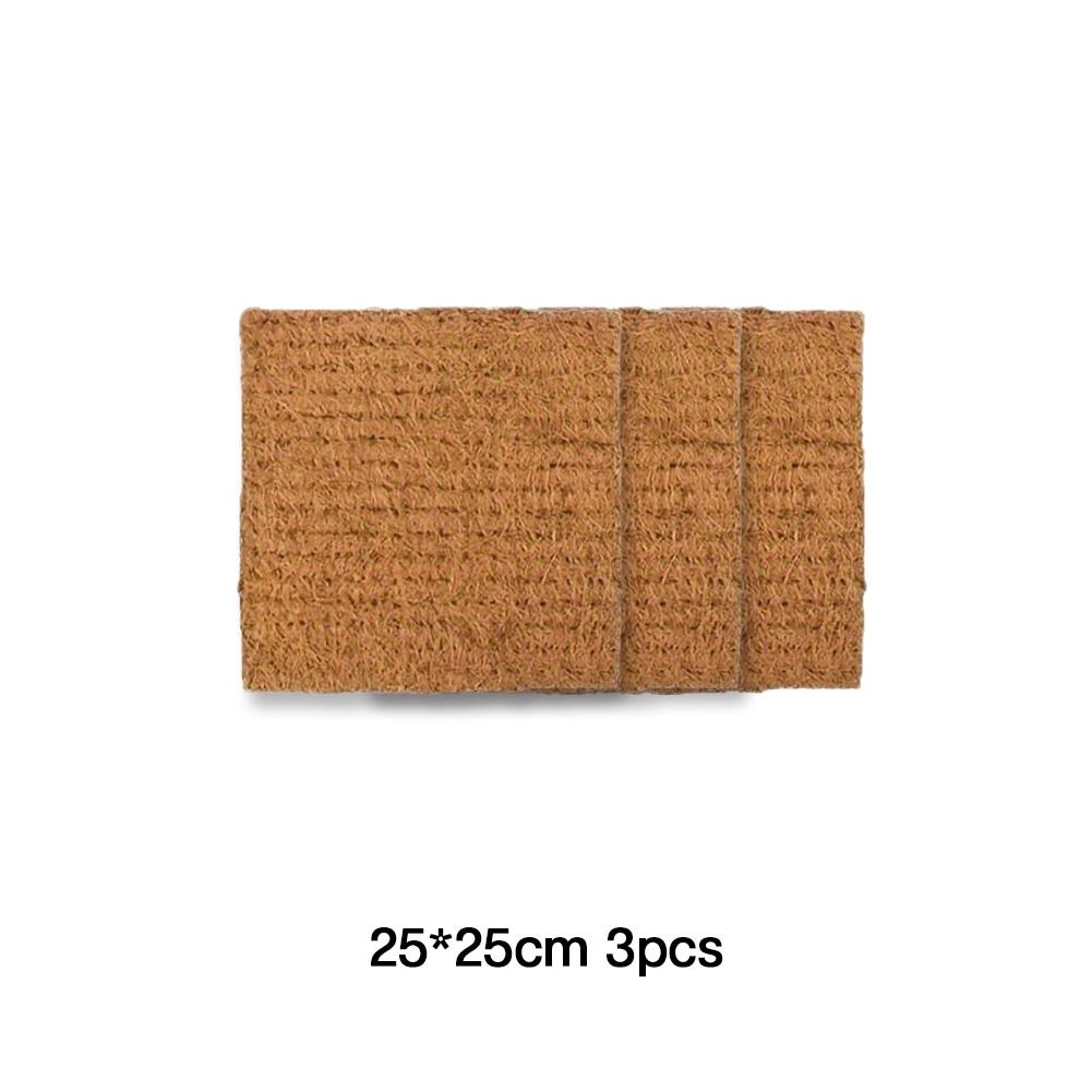 25cm/30cm Coconut Fiber Chicken Nesting Pad Washable Hen Nest Mat Thick Shock Absorbing Soft Egg Laying Mat for Poultry Coop Nesting Box