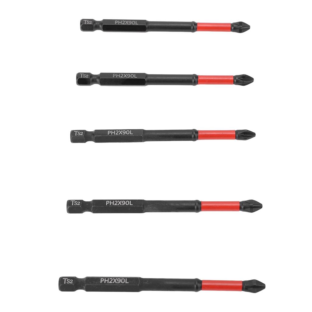 10 STÜCKE Schraubendreherköpfe 1/4 Zoll Sechskantschaft Rutschfest Magnetisch Kreuzschlitz-Bits für Bohrmaschine Hand