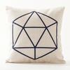 Decorative Throw Pillows Case Geometric Colorful Animals Deer Nordic Style Cotton Linen Couch Cushion Cover For Sofa Home Decor