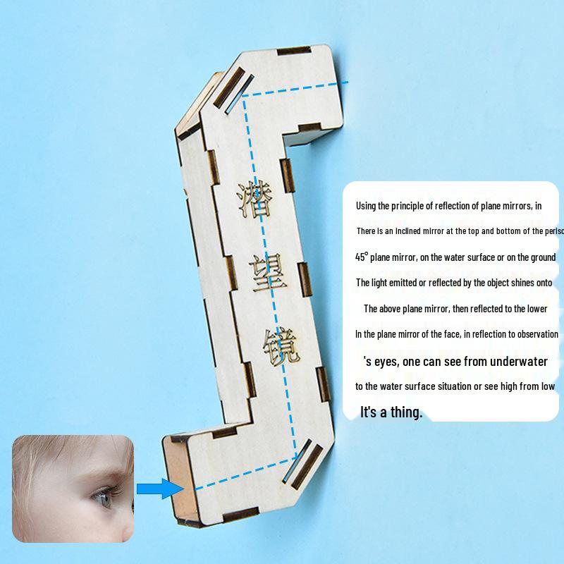 DIY Periscope Kit: 5th Grade Science Toy On Light Refraction