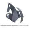 Motorcycle Front Brake Caliper Protector Guard Practical Easy to Install Replace Shield Protective for Himalayan 450 452