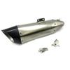 Universal Motorcycle Exhaust Pipe SR5 Kela 51mm Tail Section for Z400 R3 MT07 MT09