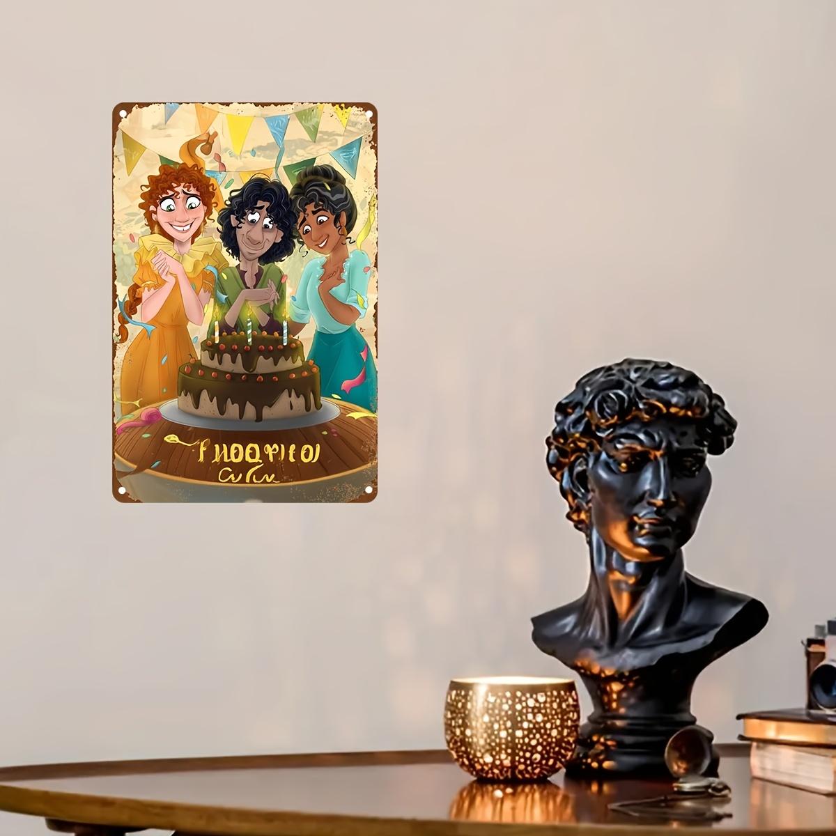 

Барвистий Світ Декор Постер Бляшана Табличка Металева Табличка Декоративна Табличка для Пабу Бару Клубу Настінна Прикраса 20x30cm（7.8x11.8inch）