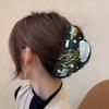 Marine Theme Hair Claw Hair Styling Accessory Acrylic Hair Clamp For Ponytail Updos Women Various Hairstyles