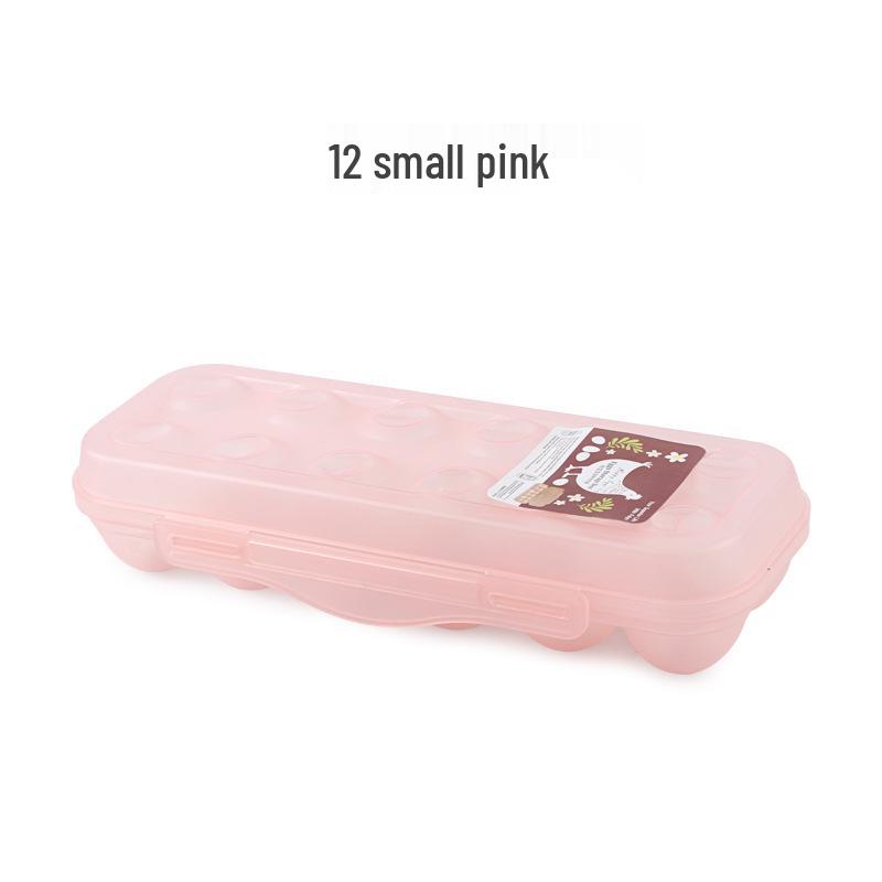 Shockproof Outdoor Egg Storage Box - Shatterproof, Transparent Plastic Tray for Camping and Refrigerator Use