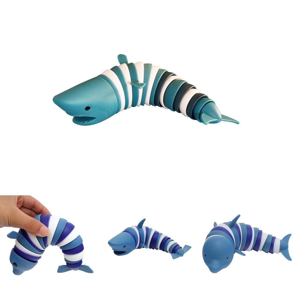 3d Marine Shark And Dolphin Stretch Sensory Stress Toy For Anxiety Relief